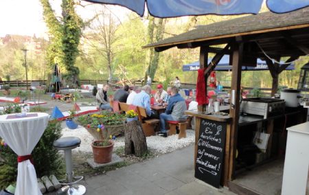 Biergarten in Schwäbisch Hall